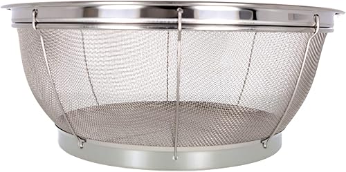 Miniatura 2 de Takagi - Colador profundo, 15.7 pulgadas (15.7 in), color plateado, colador, resistente al óxido, duradero, utensilios de cocina, fabricado en Japón