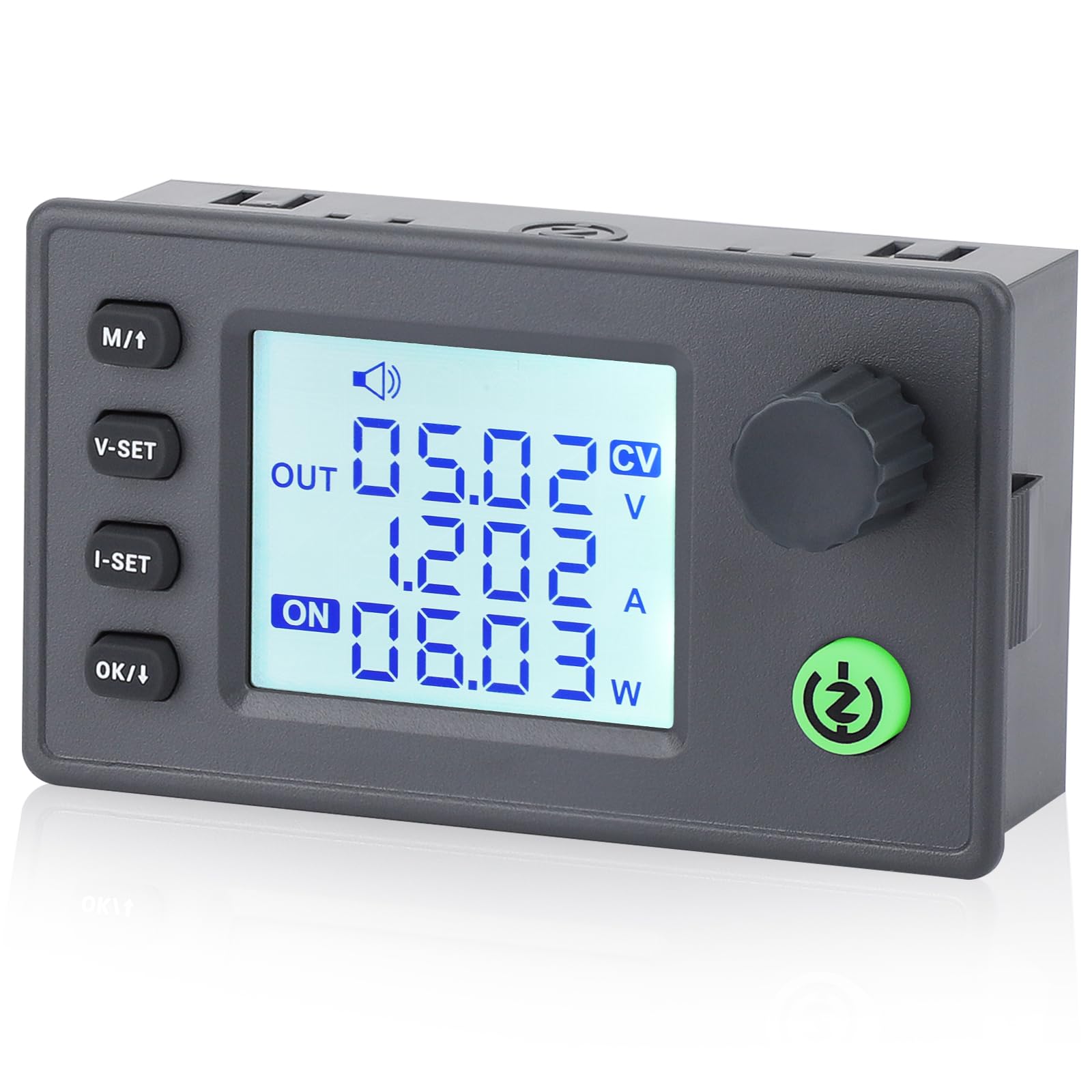 Amazon.co.jp: DROK 昇降圧コンバータ DC-DC 6-36Vから0.5-36Vへ 0-4.5