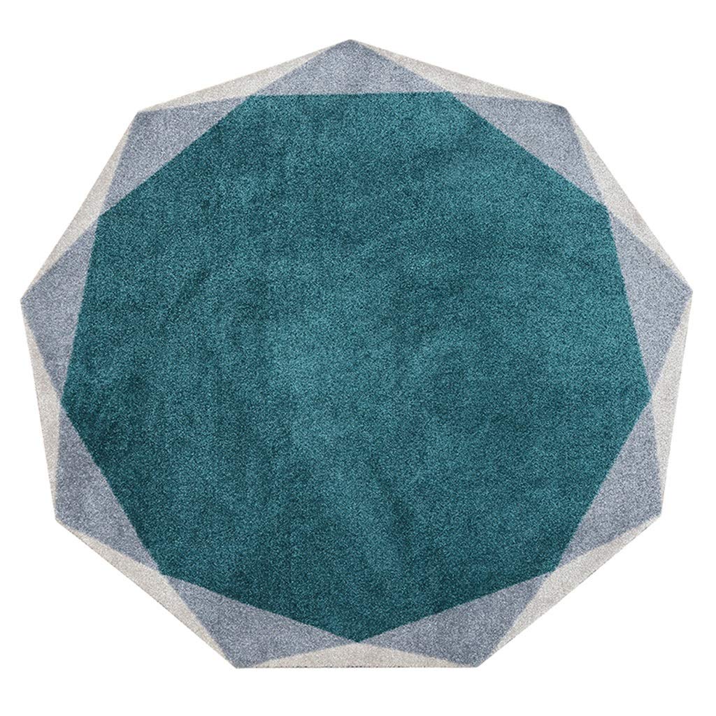 Tapis de chambre douillet et petit tapis rond pour chevet