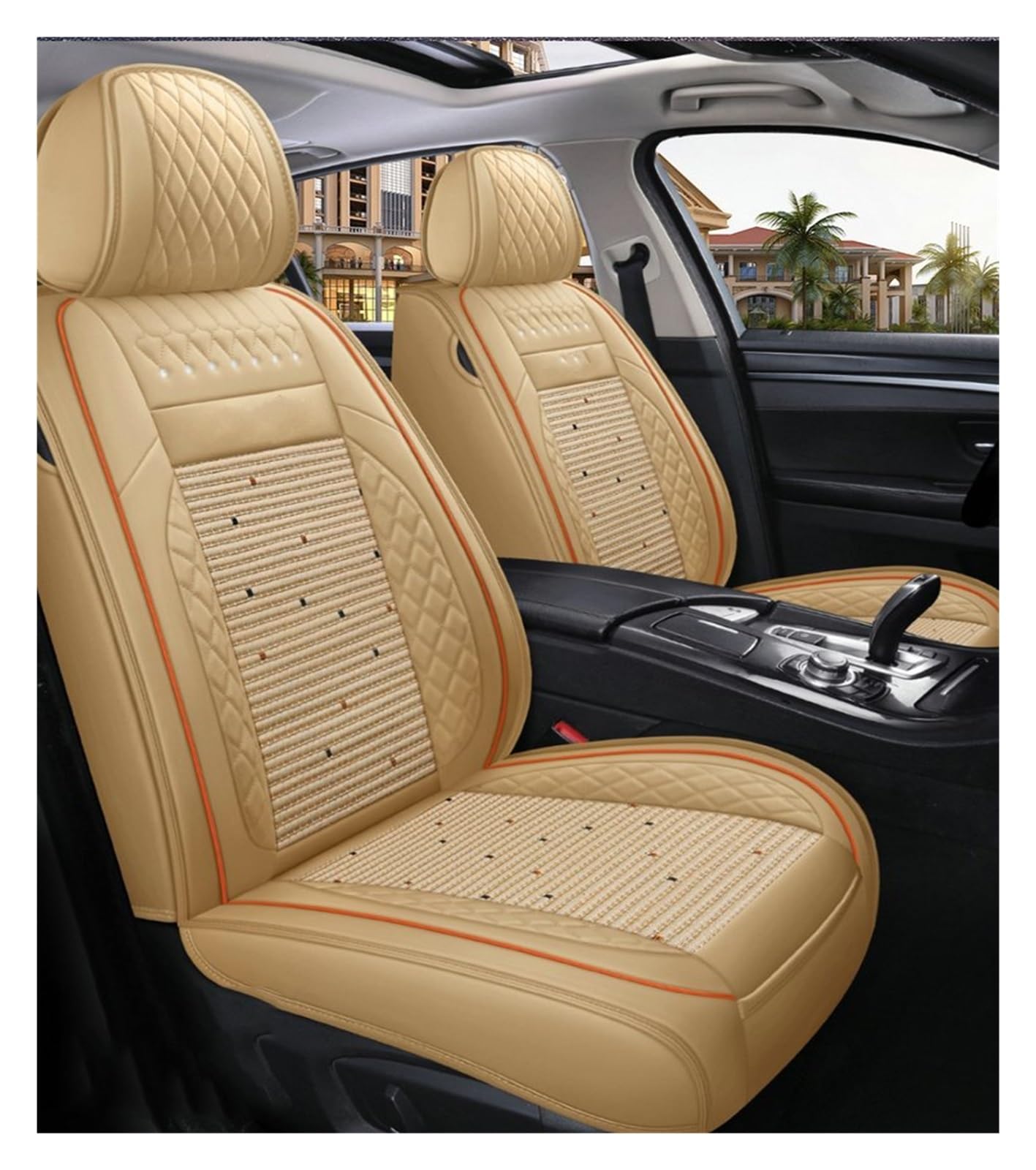 Housse Siege Voiture pour Geely pour Emgrand Ec7 Ec8 Gc9 pour Atlas pour Coolray pour Tugella pour géométrie C Protecteur siège Voiture antidérapant intérieur Voiture Couvre Siege Auto (Couleur : 10