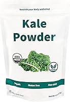 ChérieSweetHeart USDA Organic Kale Powder - Non-GMO Vegan Superfood, Pure & Versatile 8 oz