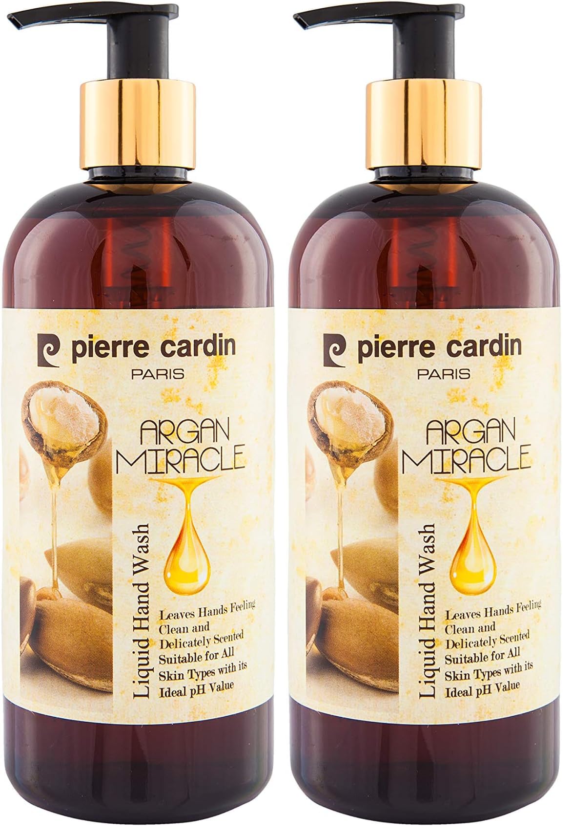 Pierre Cardin Argan Yağı Özlü E Vitaminli Nemlendirici Sıvı El Sabunu (400 ml) 2li paket