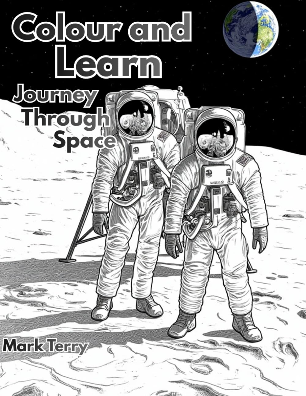 Colour and Learn: Journey through space