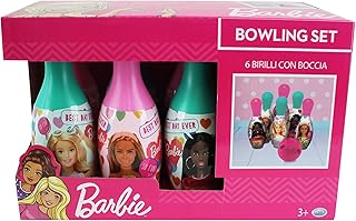 ODS- Barbie Juego de Bolera con 6 Bolitas, Color Rosa, Medium (44891)