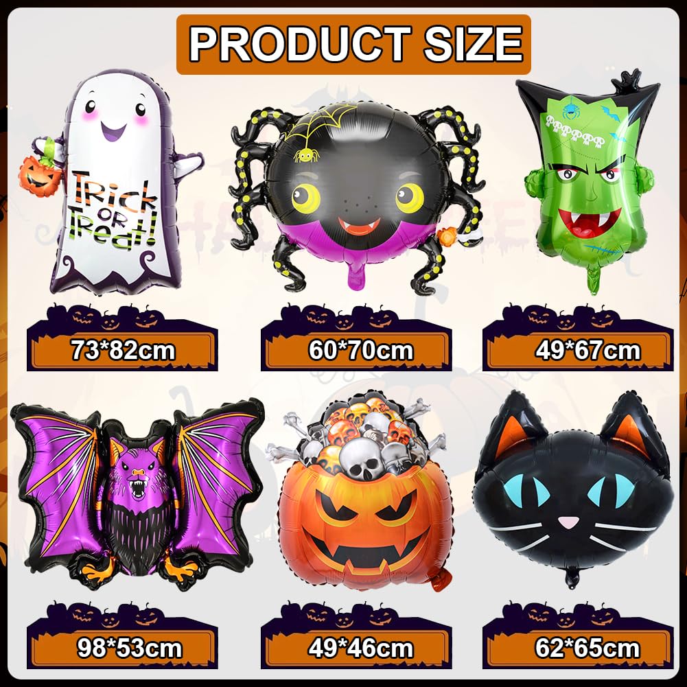 Large Halloween Foil Balloons - Image 2