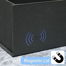 LIFELUM Magnetic Gift Boxes 2 Pack 13.5 x 10 x 4 Elegant Graduation Gift Boxes for Presents Groomsmen Box with Ribbon, Card, Shredded Paper Filler