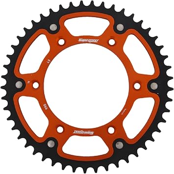Supersprox RST-990-49-ORG Orange Stealth Sprocket