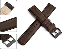 Vista 4 de Ritche - Correa de reloj de cuero de liberación rápida, 18, 19, 20, 21, 22, 23 y 24mm