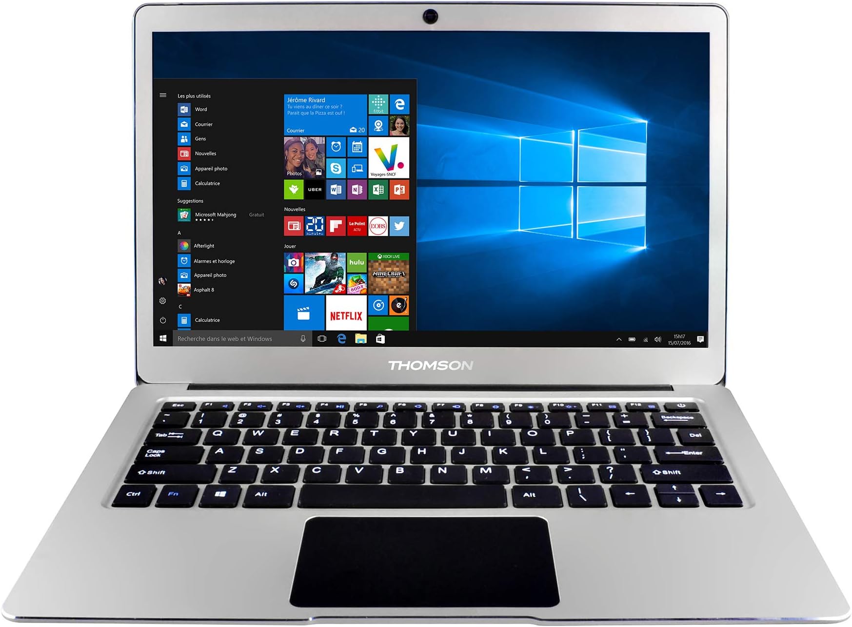 Thomson NEOX 13.3 Inch Laptop with Intel Celeron N3350, 2GB RAM, 32GB Storage & Windows 10 โ Aluminium Silver
