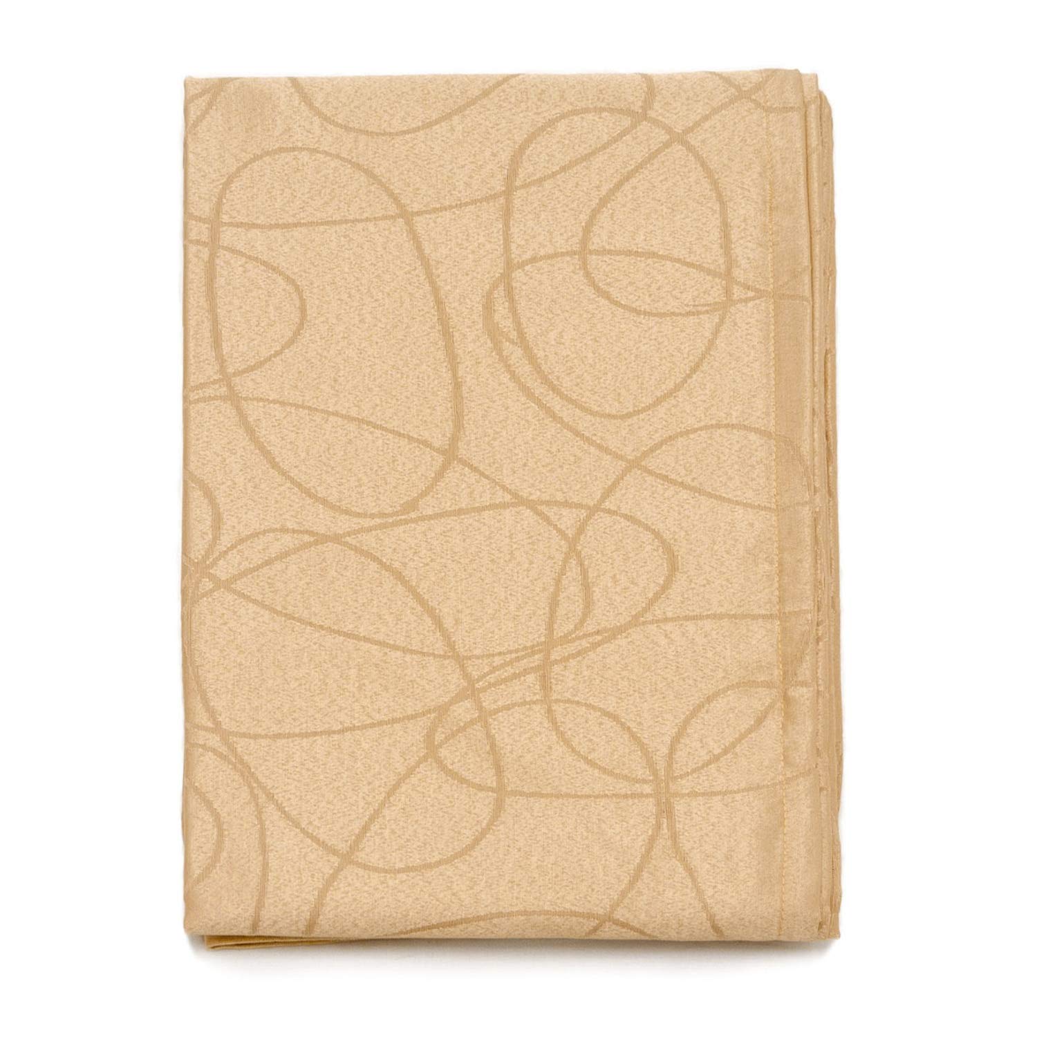 BGEUROPE Nappe - Antitache - Beige - Réf. Lines - 150cm x 350cm
