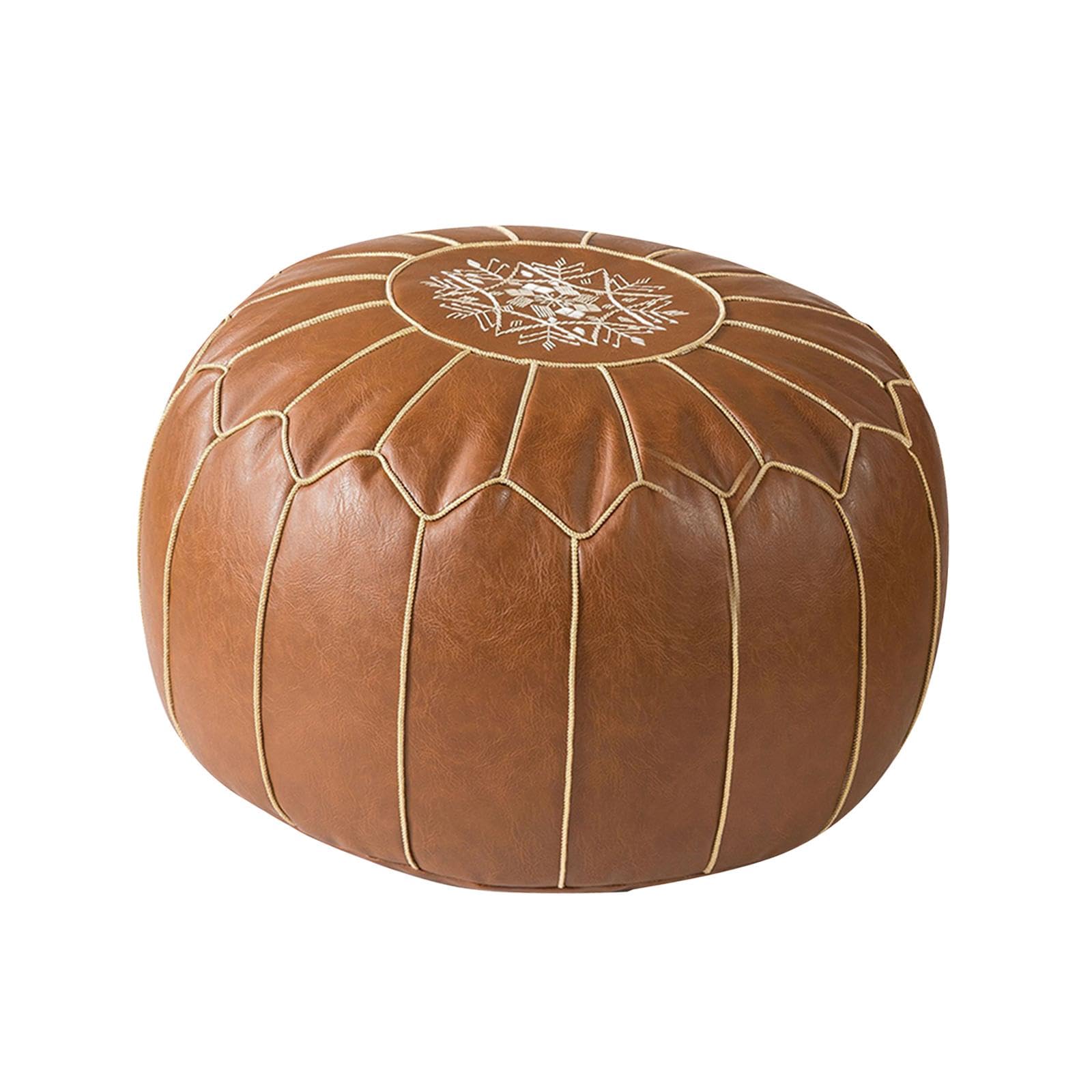 Unstuffed Pouf Cover Foot Rest Cover Large Boho Room Decoration Cubes Color B | Furniture | Ottomans, Footstools & Poufs-image-6