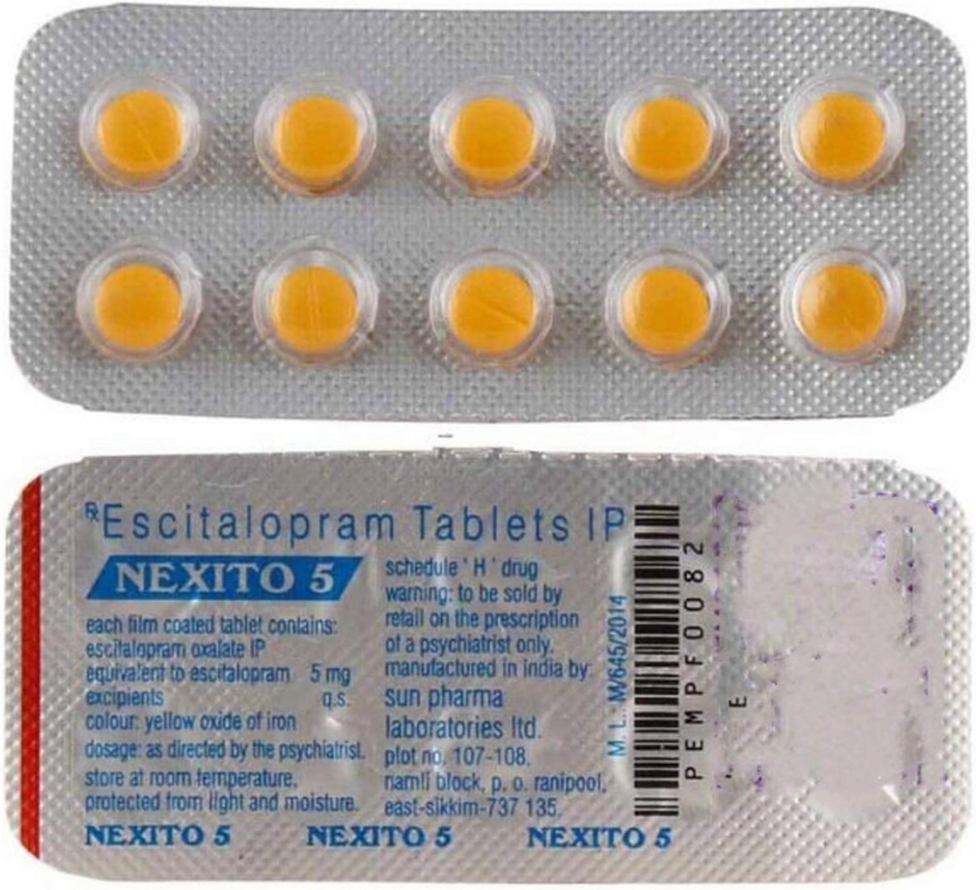 Nexito 5 - Strip of 10 Tablets