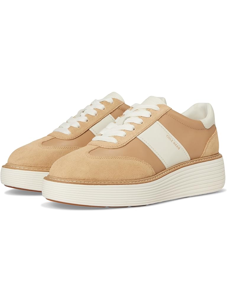 Beige Cole Haan Originalgrand Max Platform Sneakers