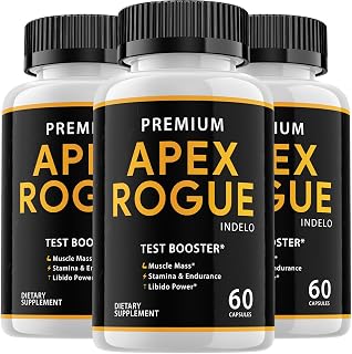 Apex Rogue Capsules - Apex Rogue for Men, Enhance Confidence with Apex Rogue Daily Wellness Formula for Peak Performance, ApexRogue Advanced Formula Pills, ApexRogue Reviews (3 Pack - 180 Capsules)