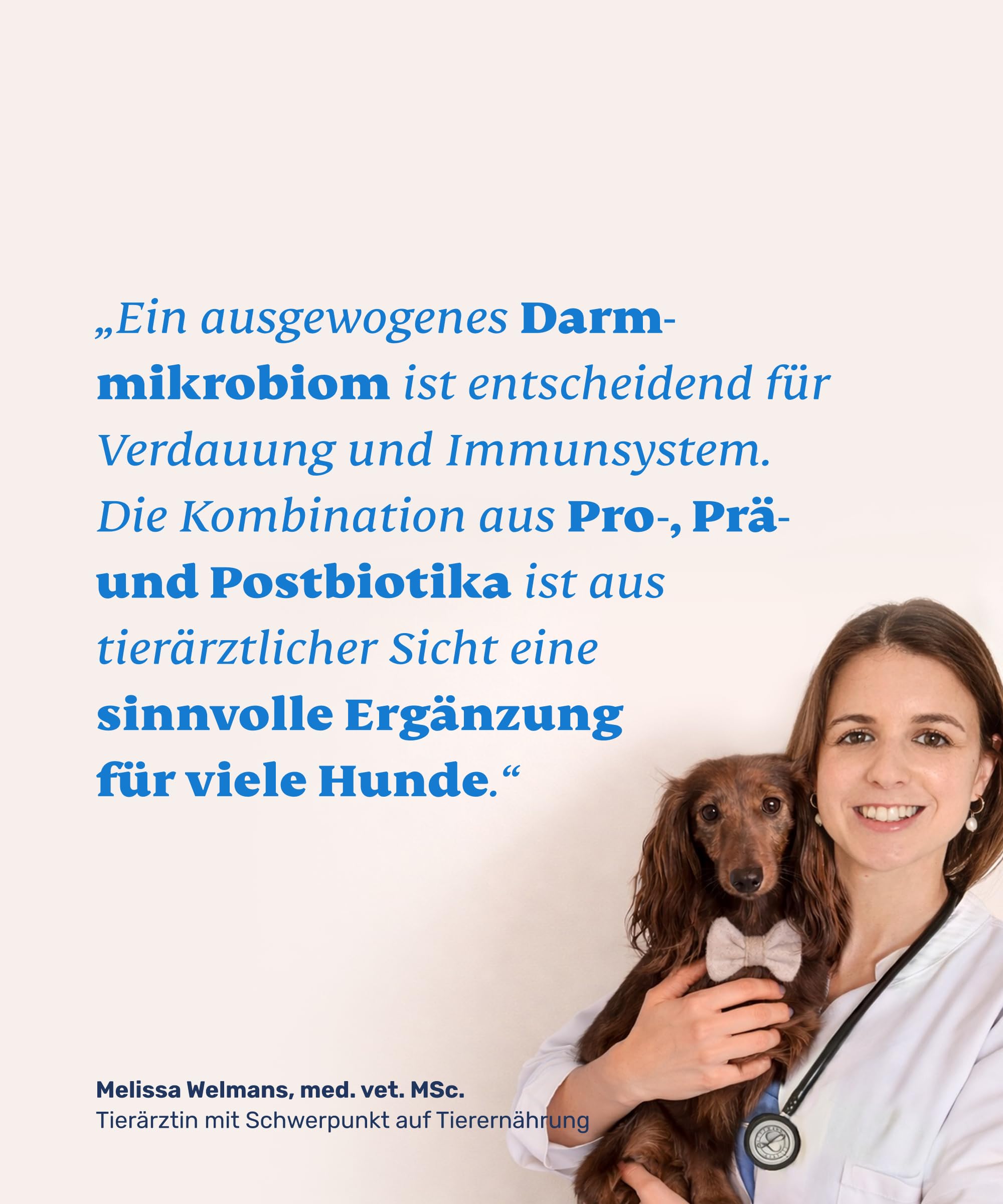 mammaly Probiotika Pulver für Hunde - Prä-, Pro- & Postbiotika - Inulin 12%, Flohsamenschalen 16% & Yang Hefe 16% - Darmflora & Verdauung - Hochdosierter Darmkomplex - 90g reichen bis zu 72 Tage