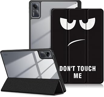 Case for Xiaomi Redmi Pad SE 11 inch Shockproof Cover with Clear Transparent Back Shell Case for Xiaomi Redmi Pad SE 2023 Auto Wake/Sleep,Dont Touch