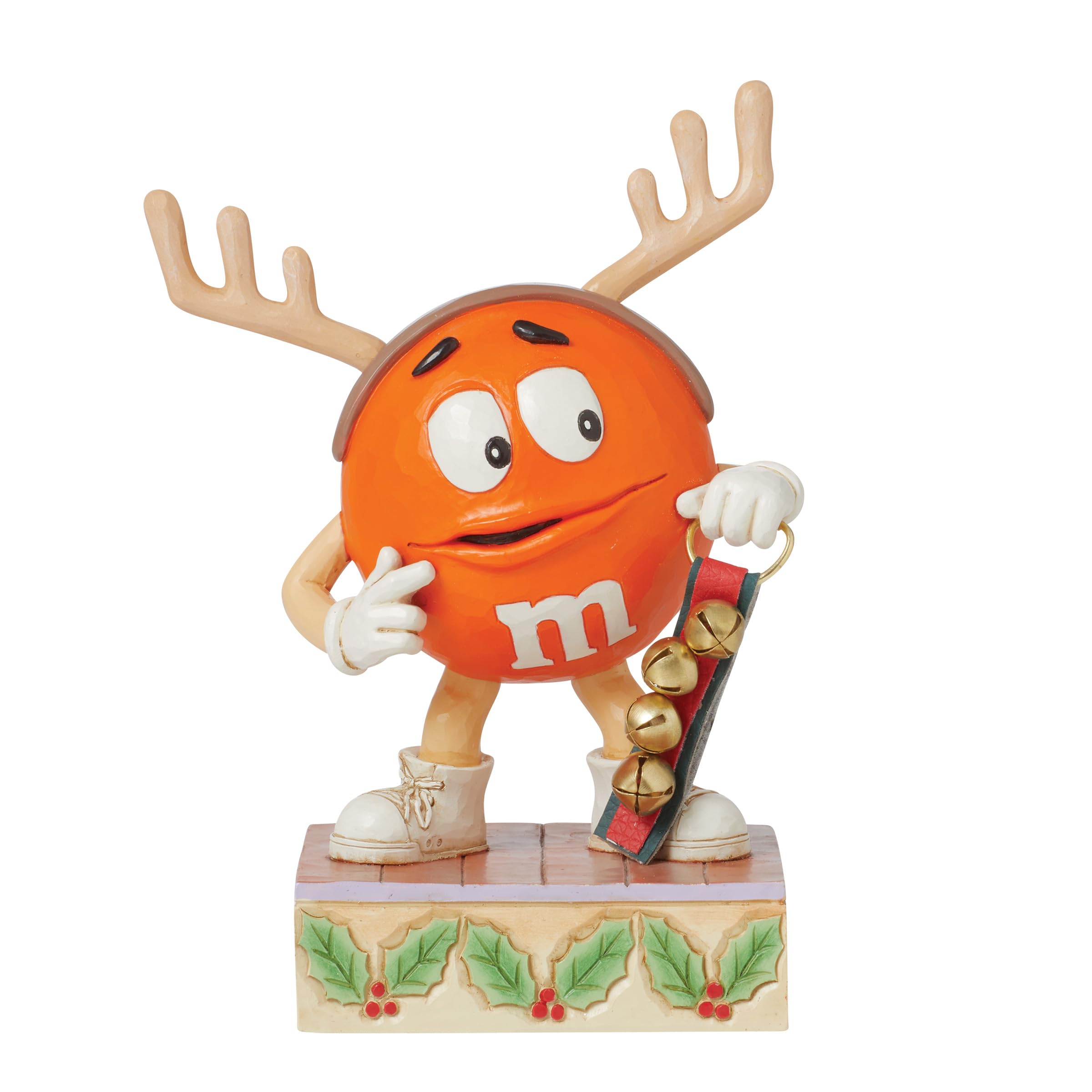 Amazon.com: Enesco M&M's by Jim Shore M&M Orange Character Dressed