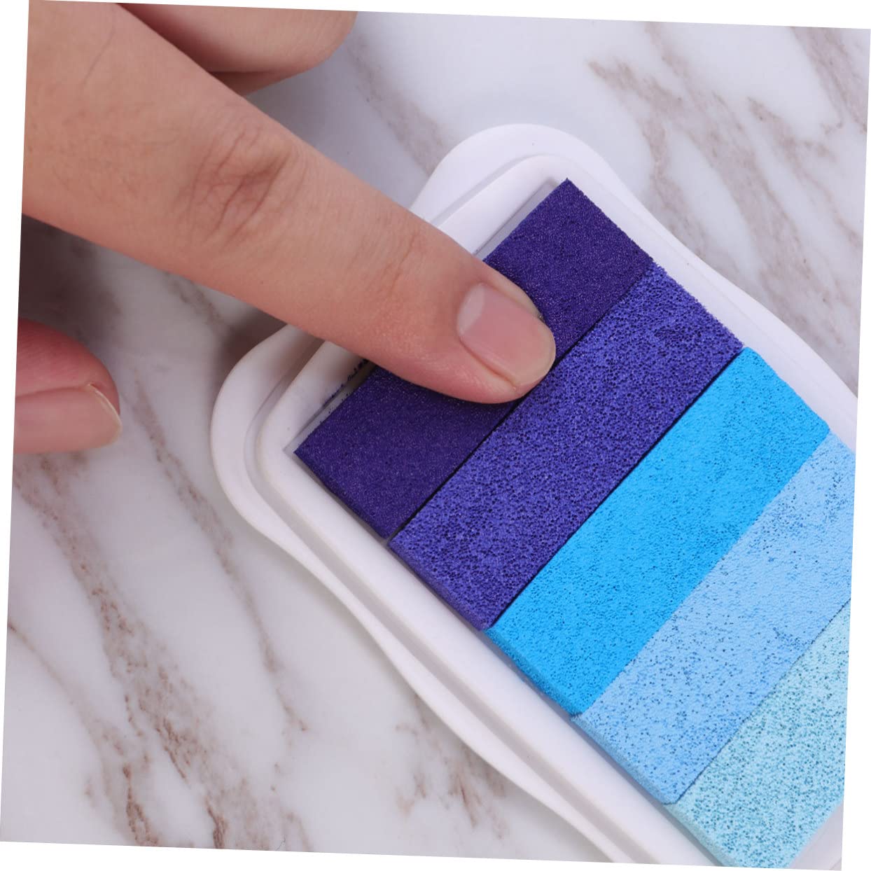 Almohadilla De Tinta Gradiente Para Vibrantes Secado Rápido y Fácil De Limpiar Para Manualidades