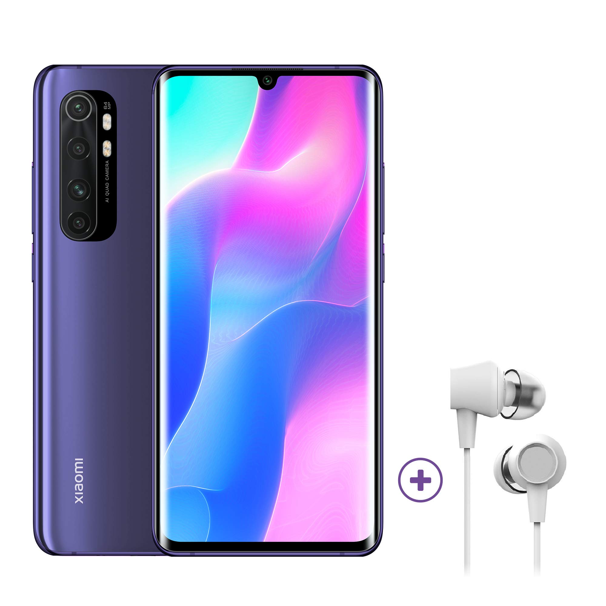 Xiaomi Mi Note 10 Lite Smartphone + Kopfhörer (16,43 cm FHD+