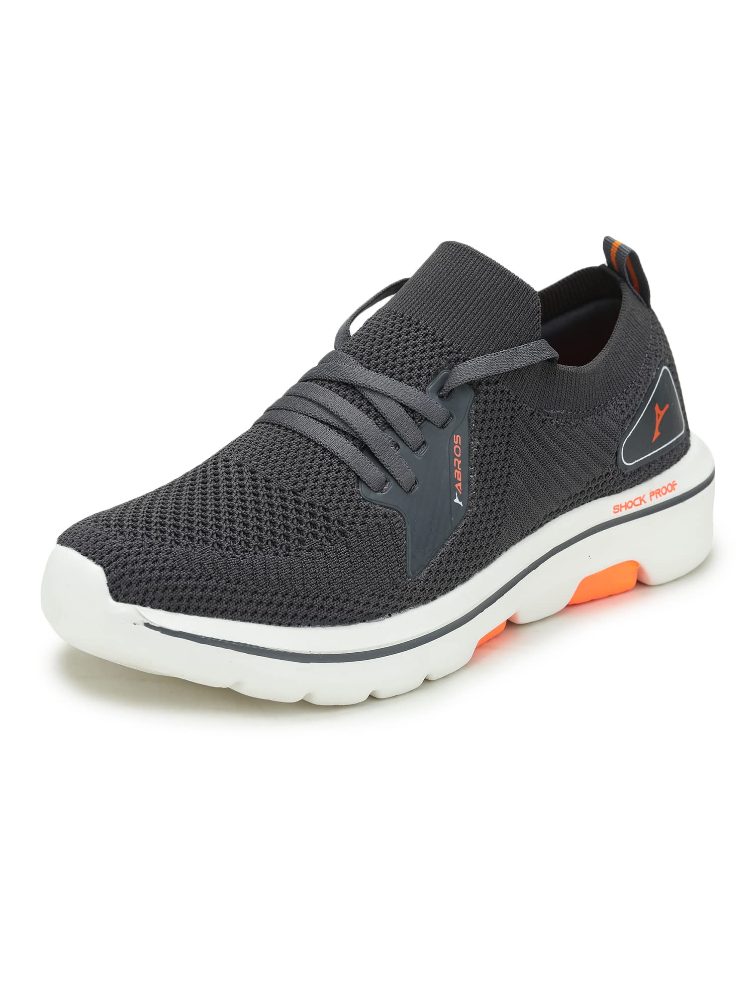 ABROS Mens Carlo ASSG0145N Sports Shoes- Black/White -7UK (B09X372HFW) Amazon Price History, Amazon Price Tracker