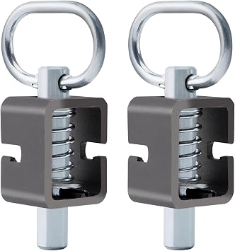 Spring Latch Lock, Weld-On Spring Latch Assembly, Trailer Gate Latch Pack of 2