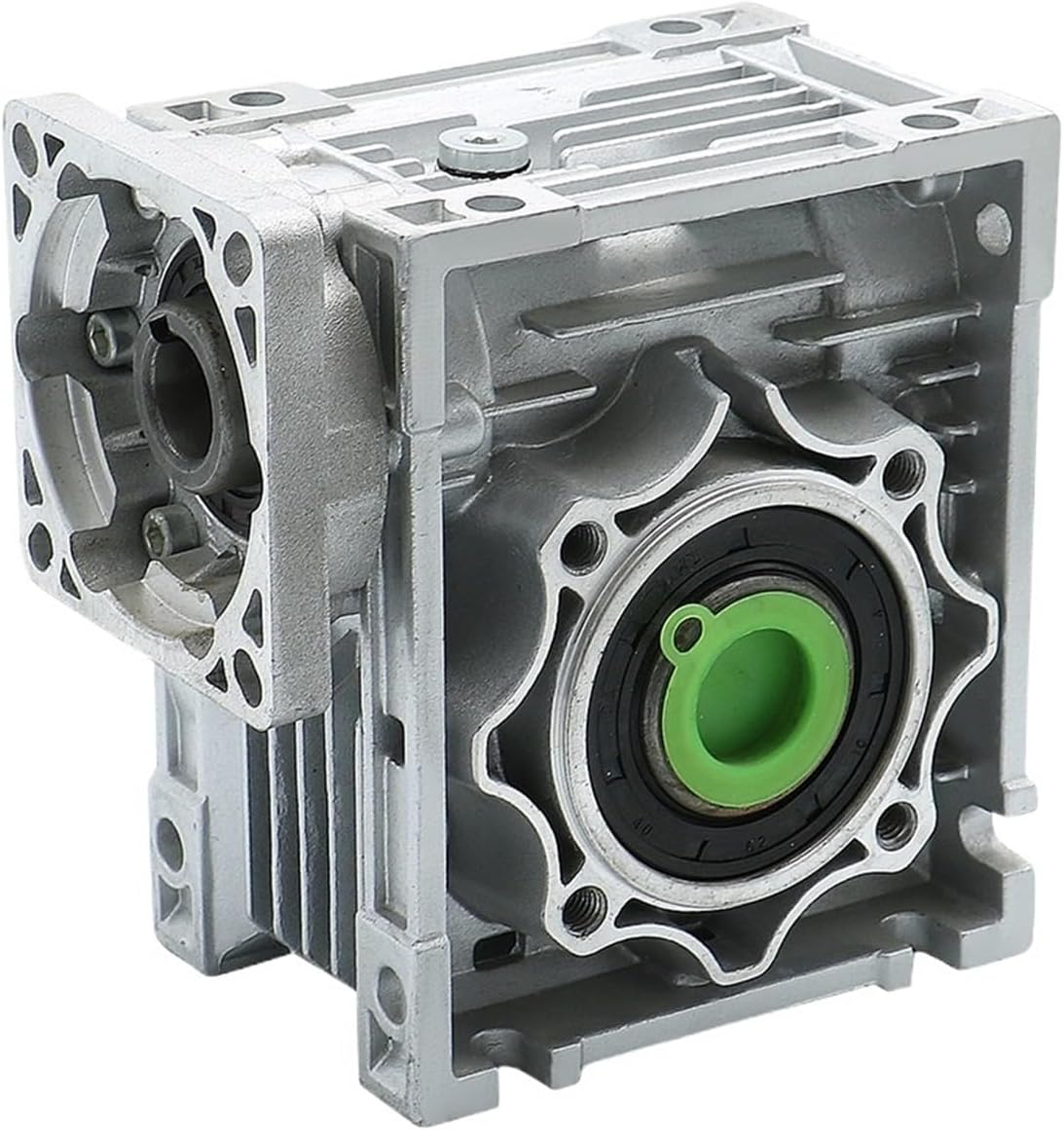 Worm Gear Reducer Speed NMRV050 14 19mm Input 25mm Output for nema34 nema42 Stepper Motor nema 32 36 Servo Engine(10 Ratio 1,Input 14 for Nema24)