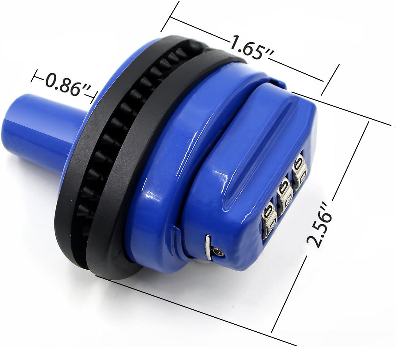 Trigger Lock 3 Digit Combination Gun Lock 5 Pack Fits Pistols Hand Gun Rifles Bb Gun Shotguns Blue (5PCS) : Sports & Outdoors