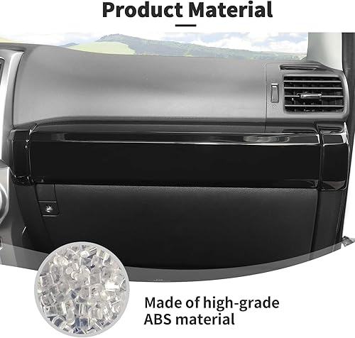 Miniatura 7 de Voodonala Decoración lateral de tablero de instrumentos de plástico ABS para 4Runner de plástico ABS para 2010-2024+ Toyota 4Runner accesorios