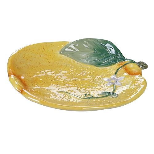 Certified International 3-D Lemon Dessert Plate, 8-inch Diameter, Kitchenware and