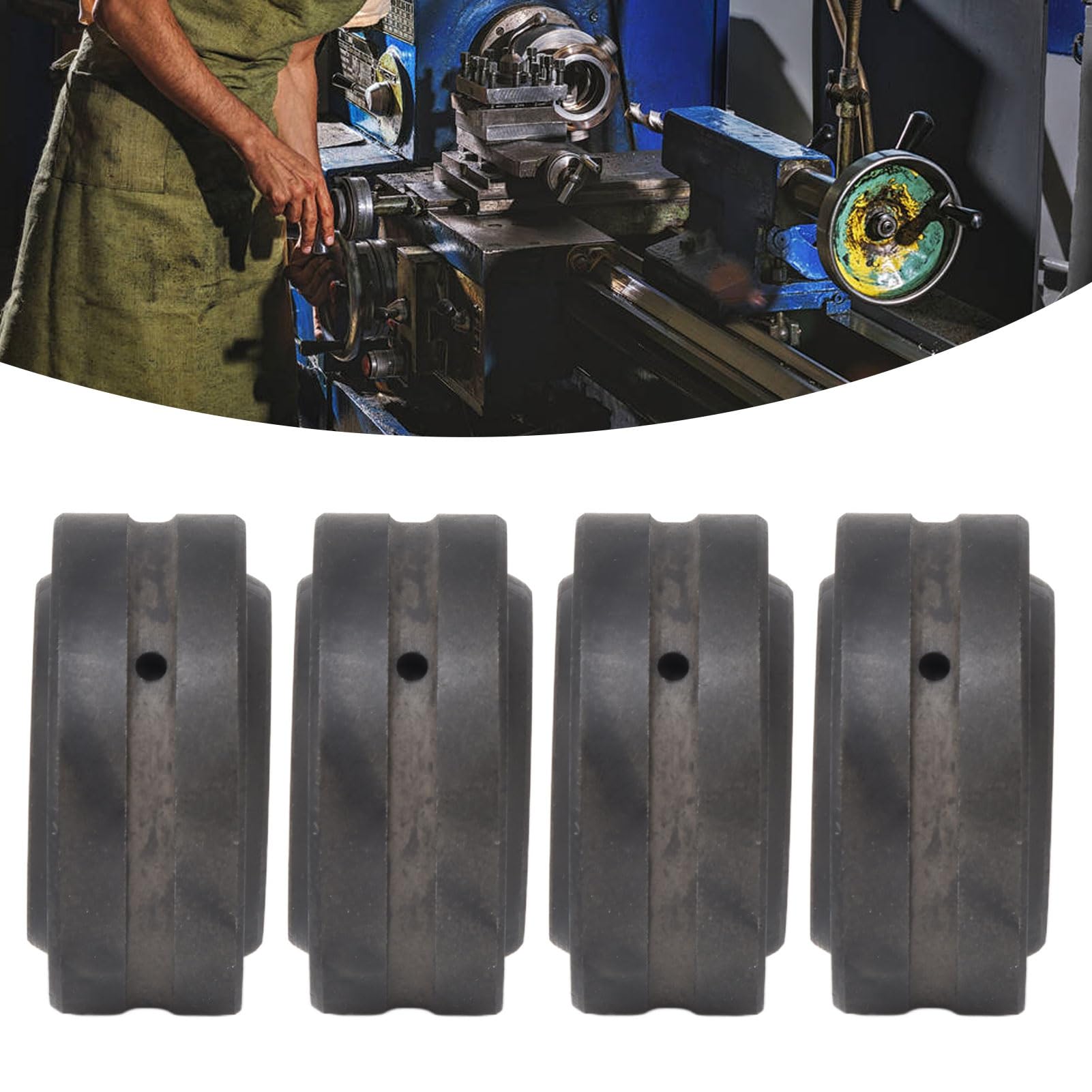 Ensemble de roulements à billes sphériques à gorge profonde radiale, conception robuste en acier à haute teneur en carbone pour machines d'ingénierie, cylindres hydrauliqu (GE30ES-2RS)