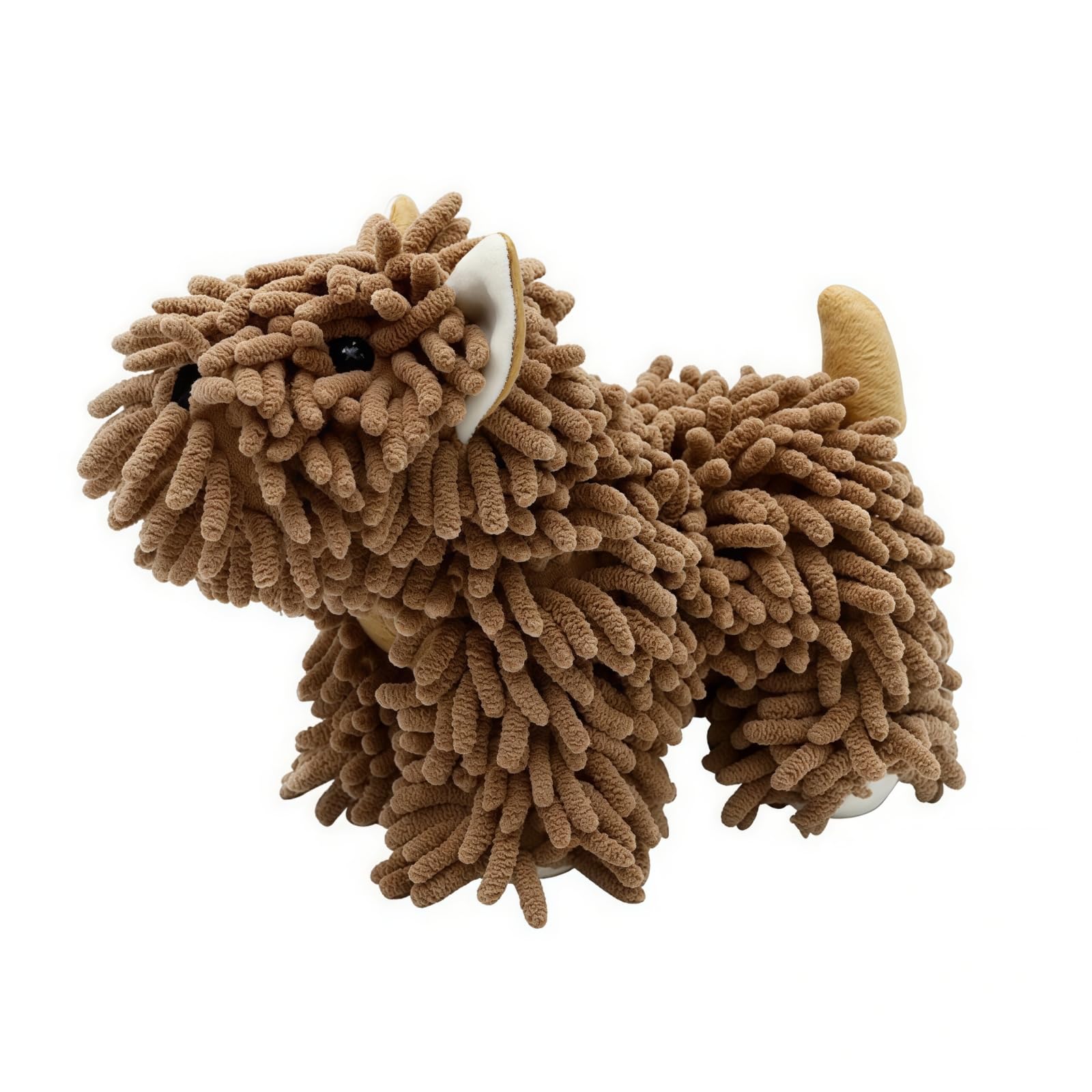 YongXinMY Chenille Dog Hand Towel Ball – Microfiber Super Absorbent Quick Dry Soft 3D Fluffy Puppy Plush Hanging Towels For Bathroom Kitchen Sink Washstand Countertop Home Decor (Brown,1pc)