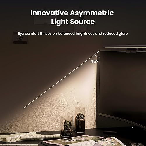 Miniatura 6 de YEELIGHT Barra de luz para monitor, lámpara de monitor de computadora, barra de pantalla LED sin deslumbramiento de 250 lúmenes, control táctil,