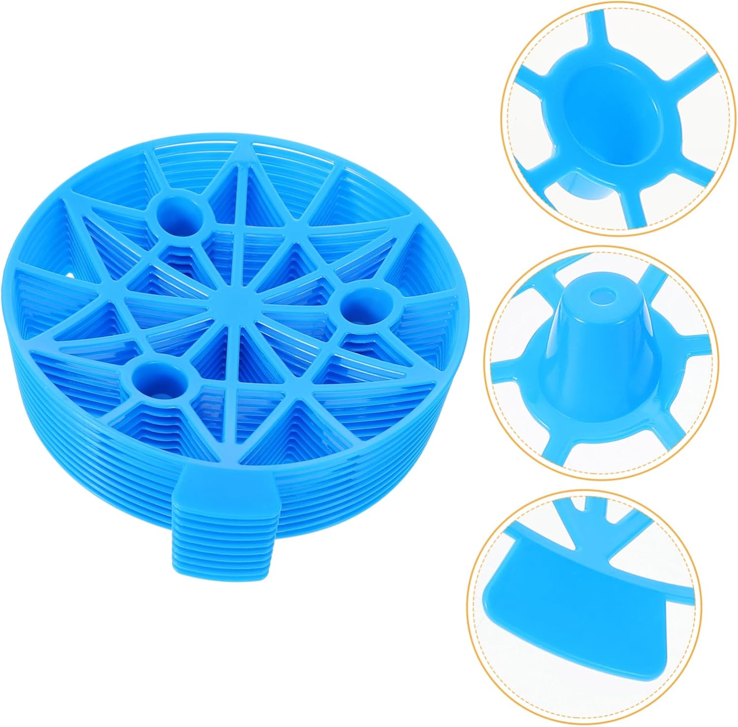 50pcs Watermelon Support Stands Garden Melon Holders for Secure Plant Growth Easy Installation Improved Fruit Quality for Strawberries Watermelon Cultivation