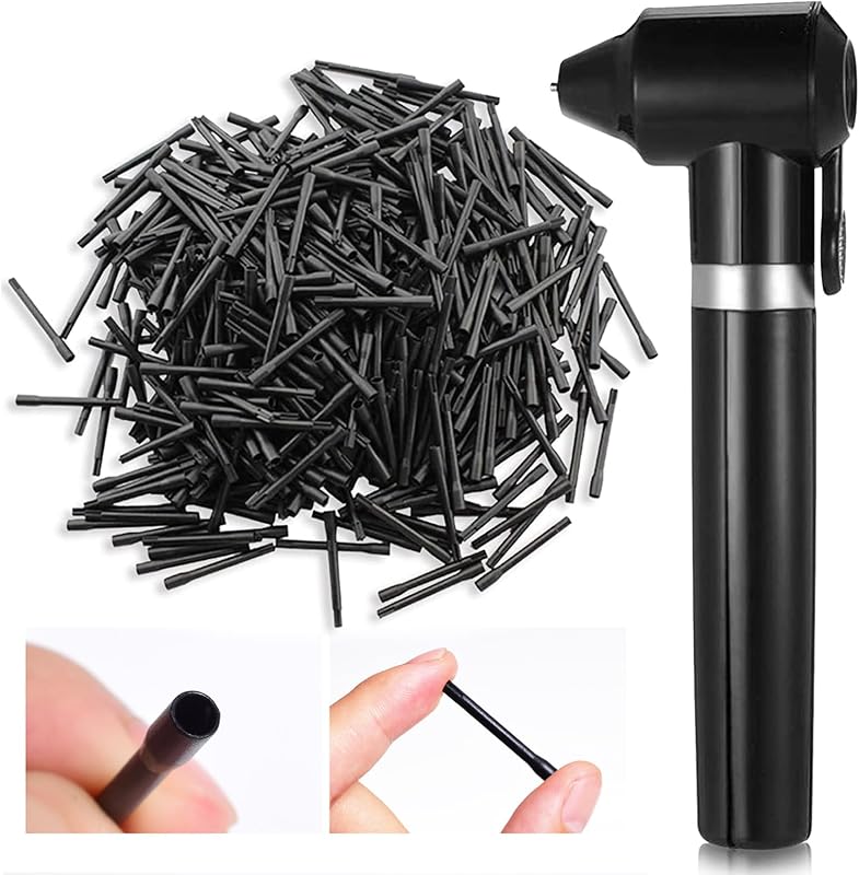 Misturador de tinta para tatuagem NAQASE com 100 hastes pretas