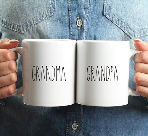 Miniatura 3 de Andaz Press Simple Farmhouse - Decoración rústica de otoño para cocina, 11 onzas, taza de té de café de cerámica, regalo para abuelos, abuela,