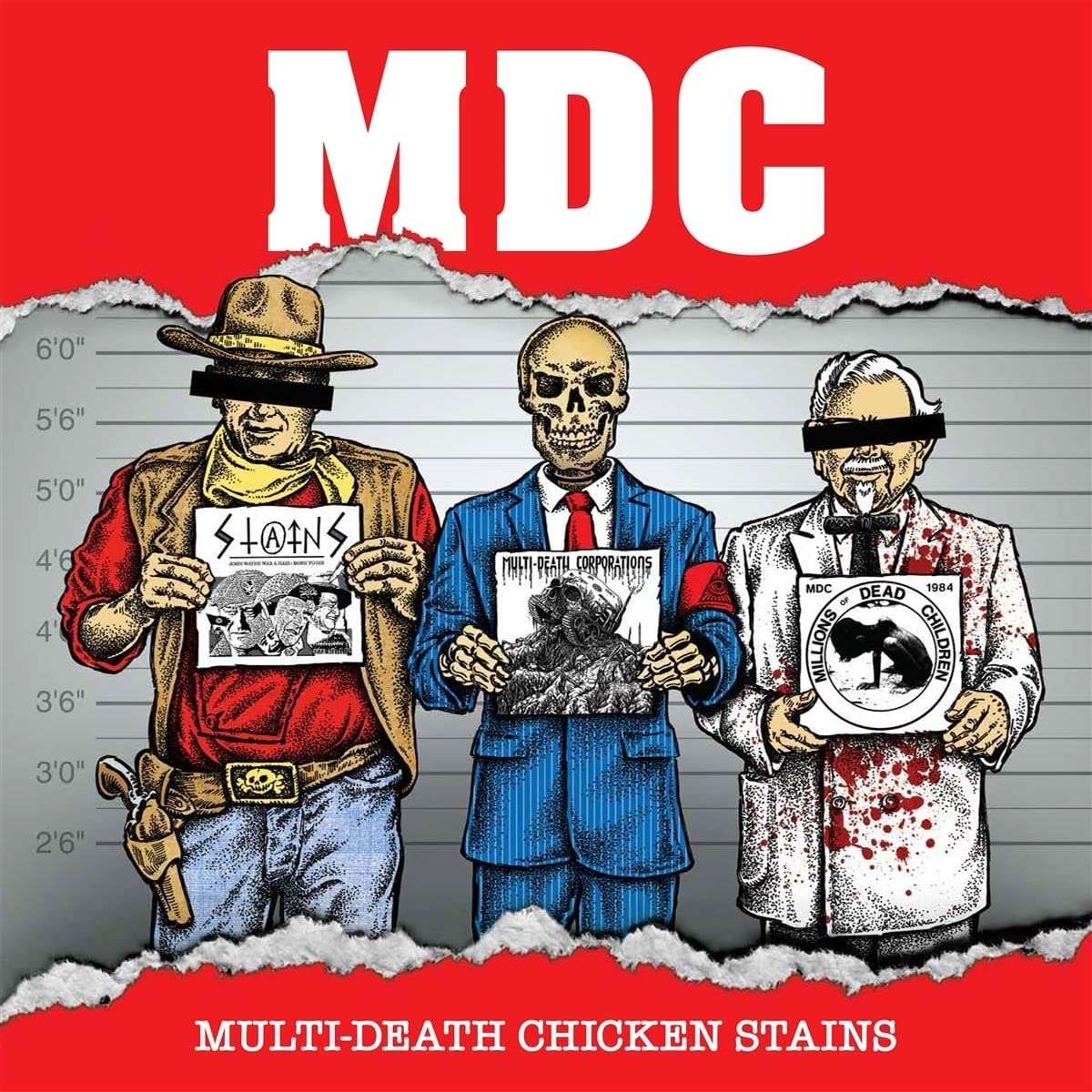 MDC『Multi-Death Corporations』ミニアルバム)1983 Amazon.com: Multi Death Chicken Stains 12 - Millennium Edition