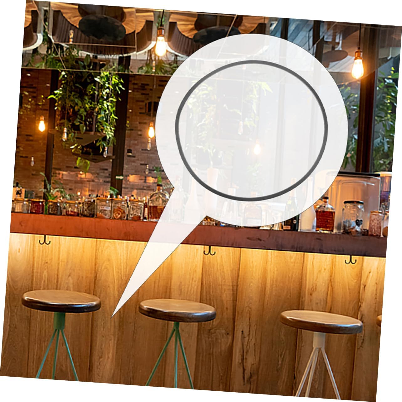 15pcs Bar Stool Base Floor Protector Rubber Ring for Chair Leg Caps Stool Chassis Ring