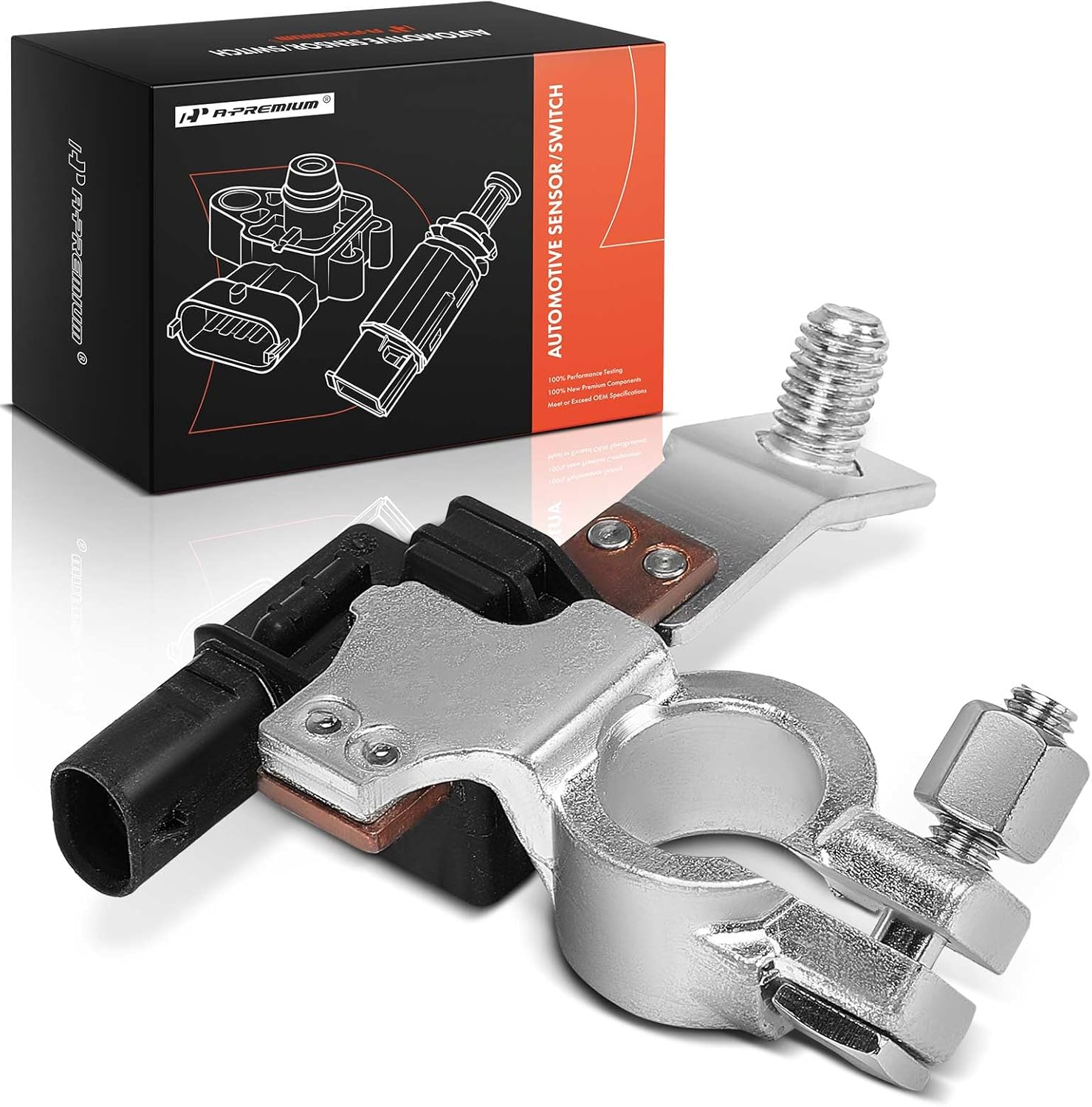 A-Premium Battery Current Monitor Sensor Module Compatible with Chevrolet Cruze 2016 2017 2018