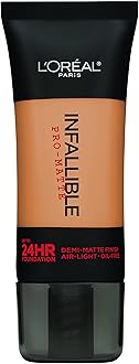 L'Oréal Paris Infallible Pro-Matte Foundation, Natural Beige, 1 fl. oz.