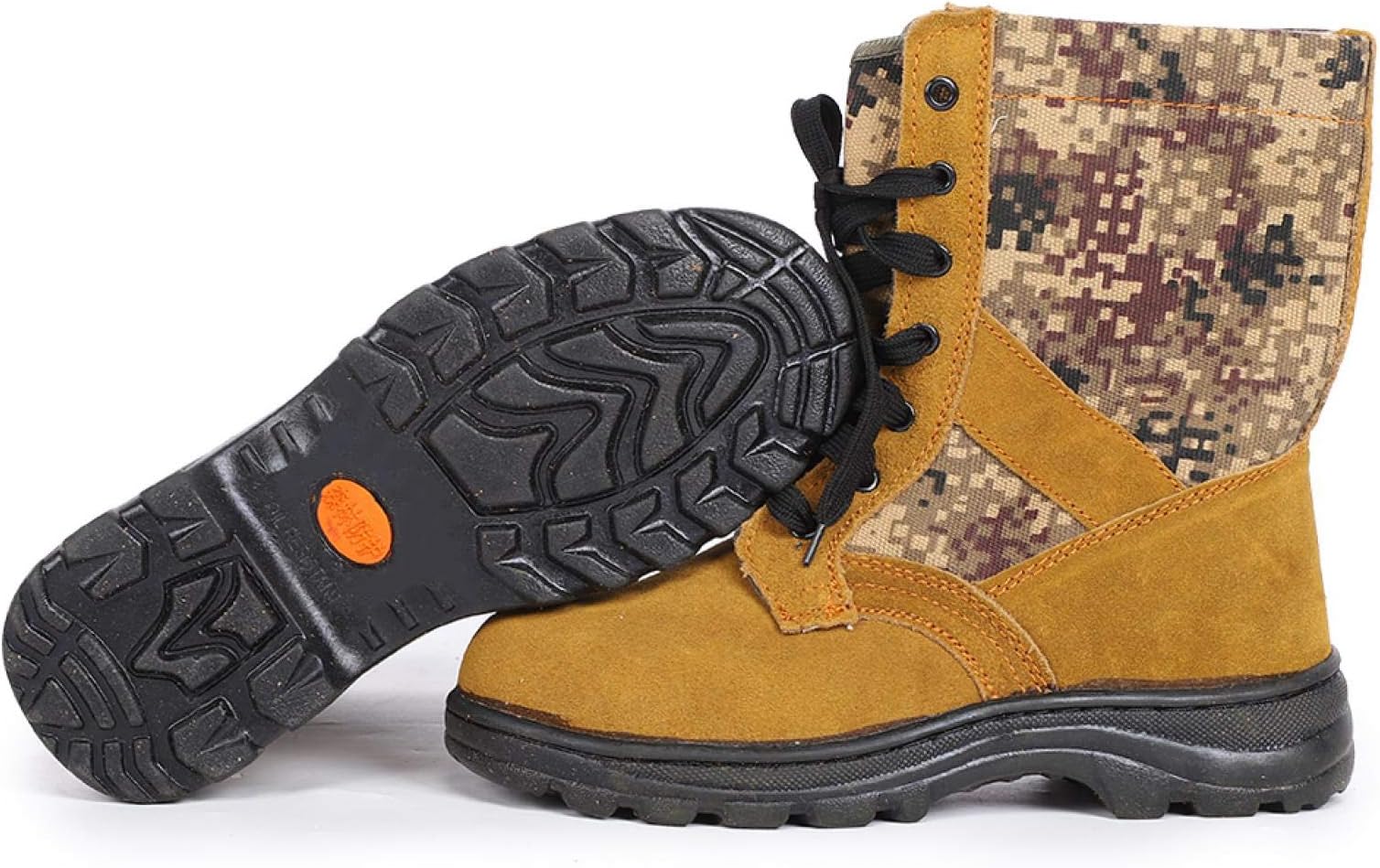 – Fire Boots, Professional Waterproof Boots, Men's Wildland Strategic Firefighter Fire and Safety Boot (42-42)