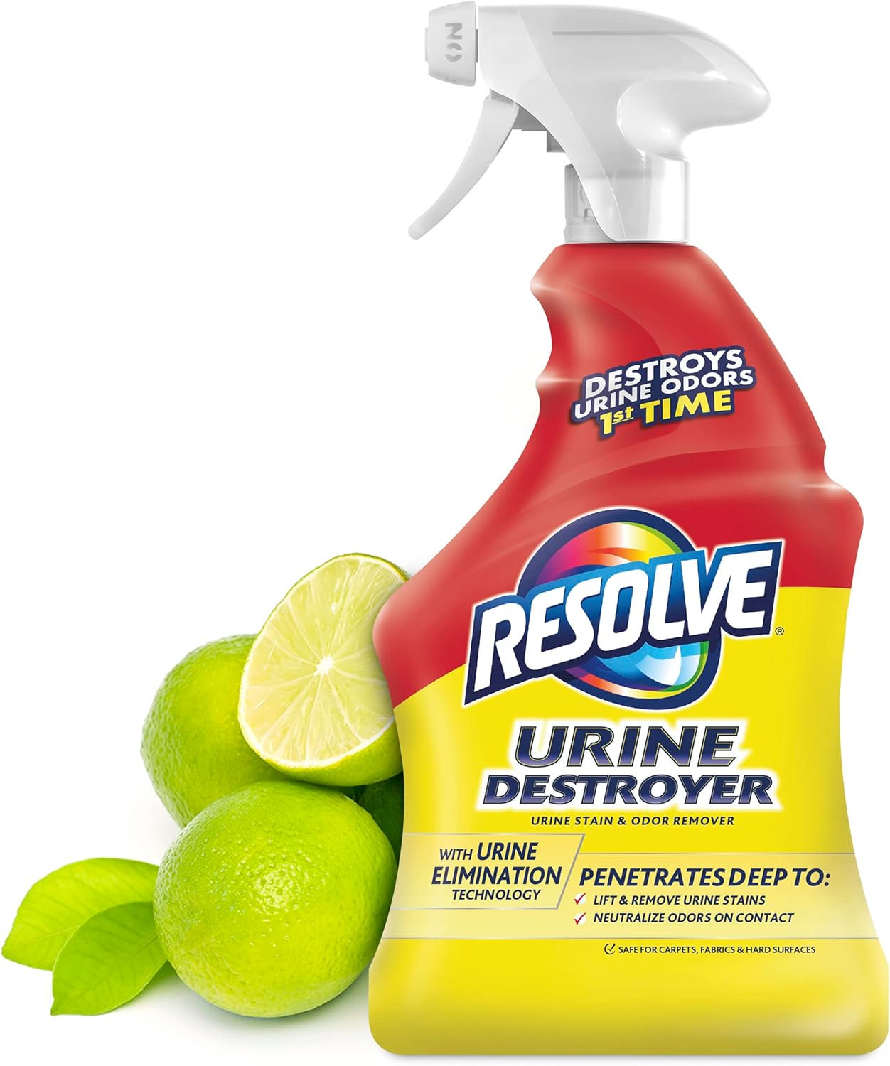 Resolve Urine Destroyer Spray Stain & Odor Remover, 32 Fluid Ounce