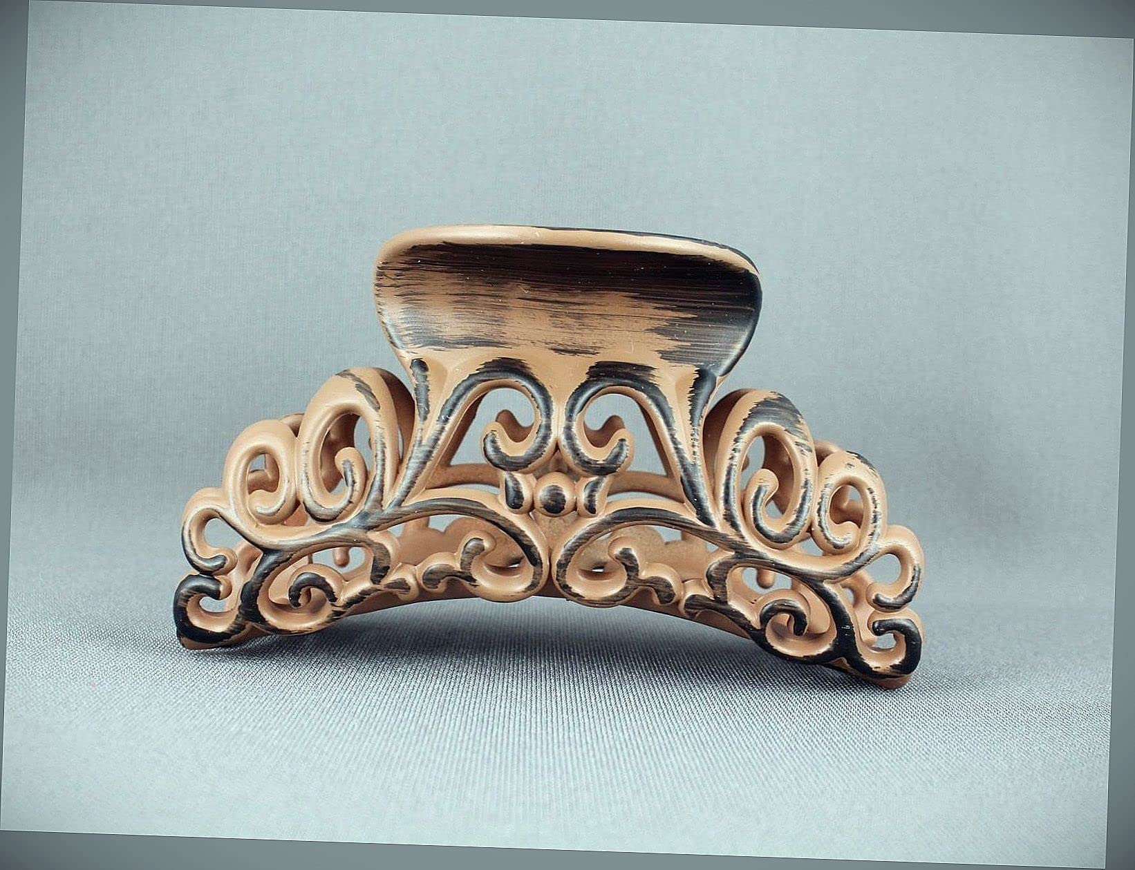Amazon.com : Brown Hair Clip 3 5/8