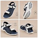 FUEL 2112-02 Trendy Comfortable & Lightweight Stylish Running Sports Sandals with Anti-Skid Flexible Sole for Mens & Boys (Navy-6UK) gallery image