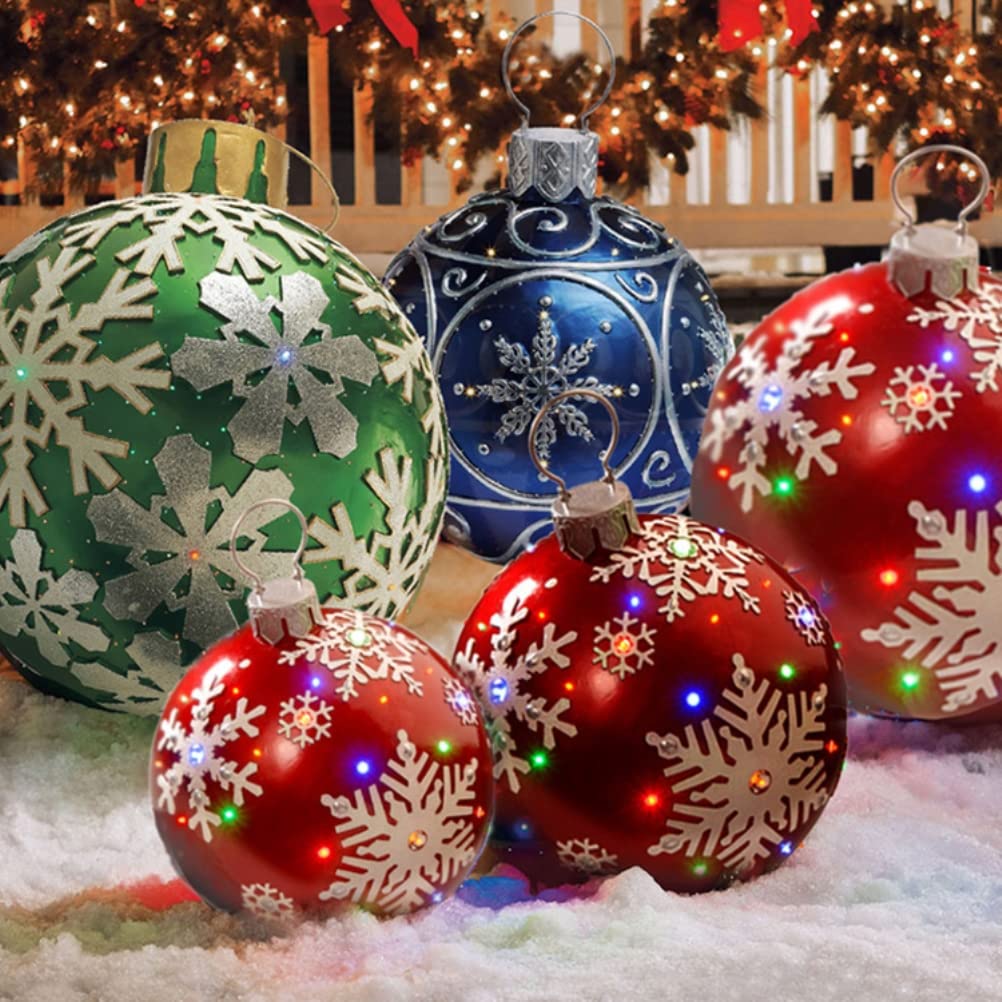 Opblaasbare kerstbal, 60 cm, kerstbal Opblaasbare kerstbal, 60 cm, kerstbal