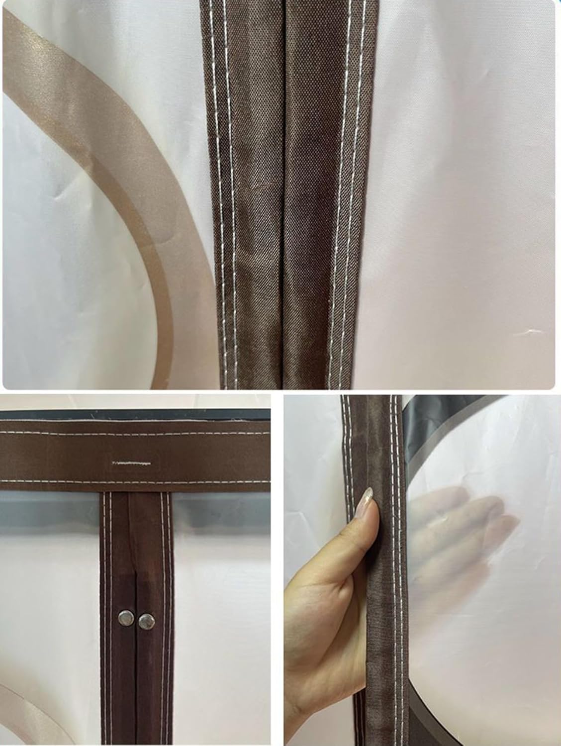 Mesh Screen for Door net Screen with Magnet,Door Magnetic Screen,Magnetic Screen Doors (Color : Center, Size : 100x230cm(39x91inch))