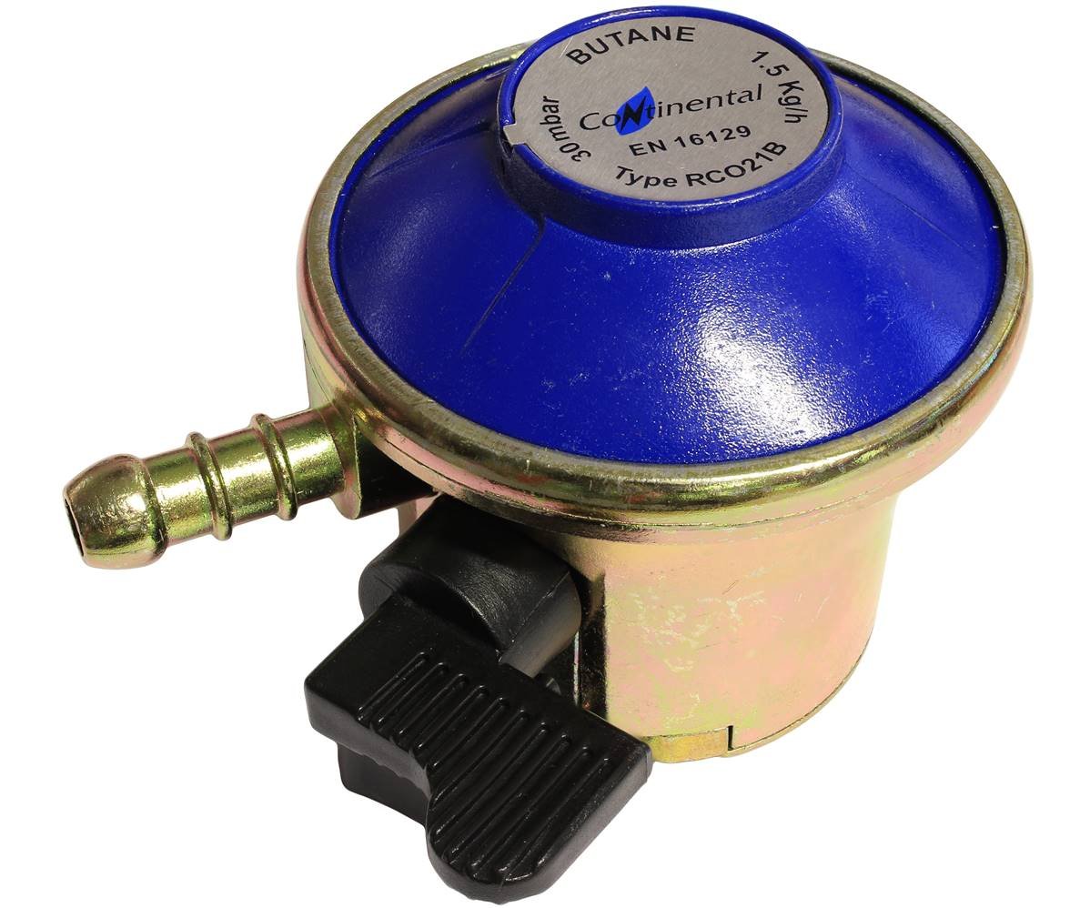 Clip On Butane Regulator 21mm with with Reinforced Diaphragm