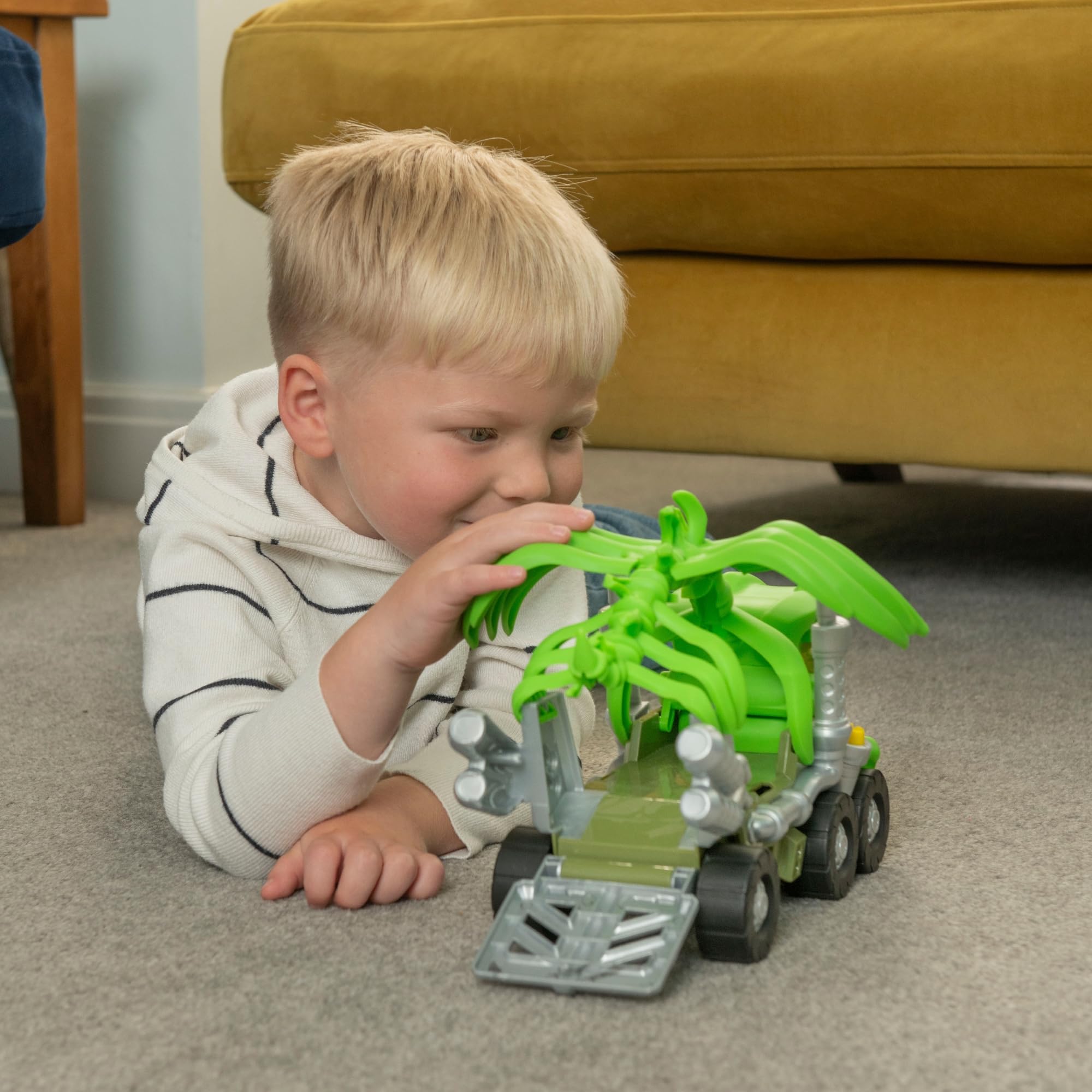 Mighty Machines T-Rex Rib Cage Transporter, Green, 18.5cm x 12.5cm x 29.5cm - Image 3