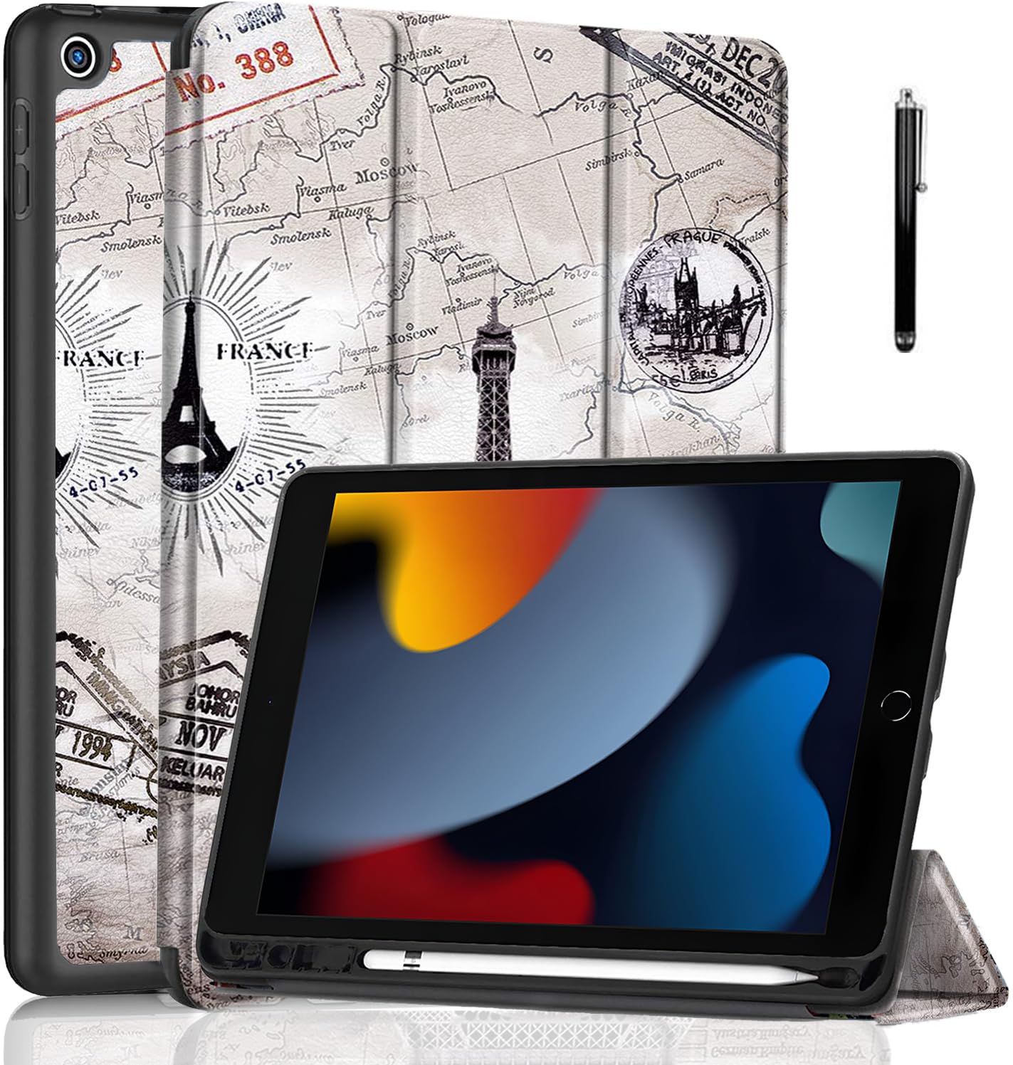 ProElite iPad 10.2 Case - Auto Sleep & Pencil Holder -20