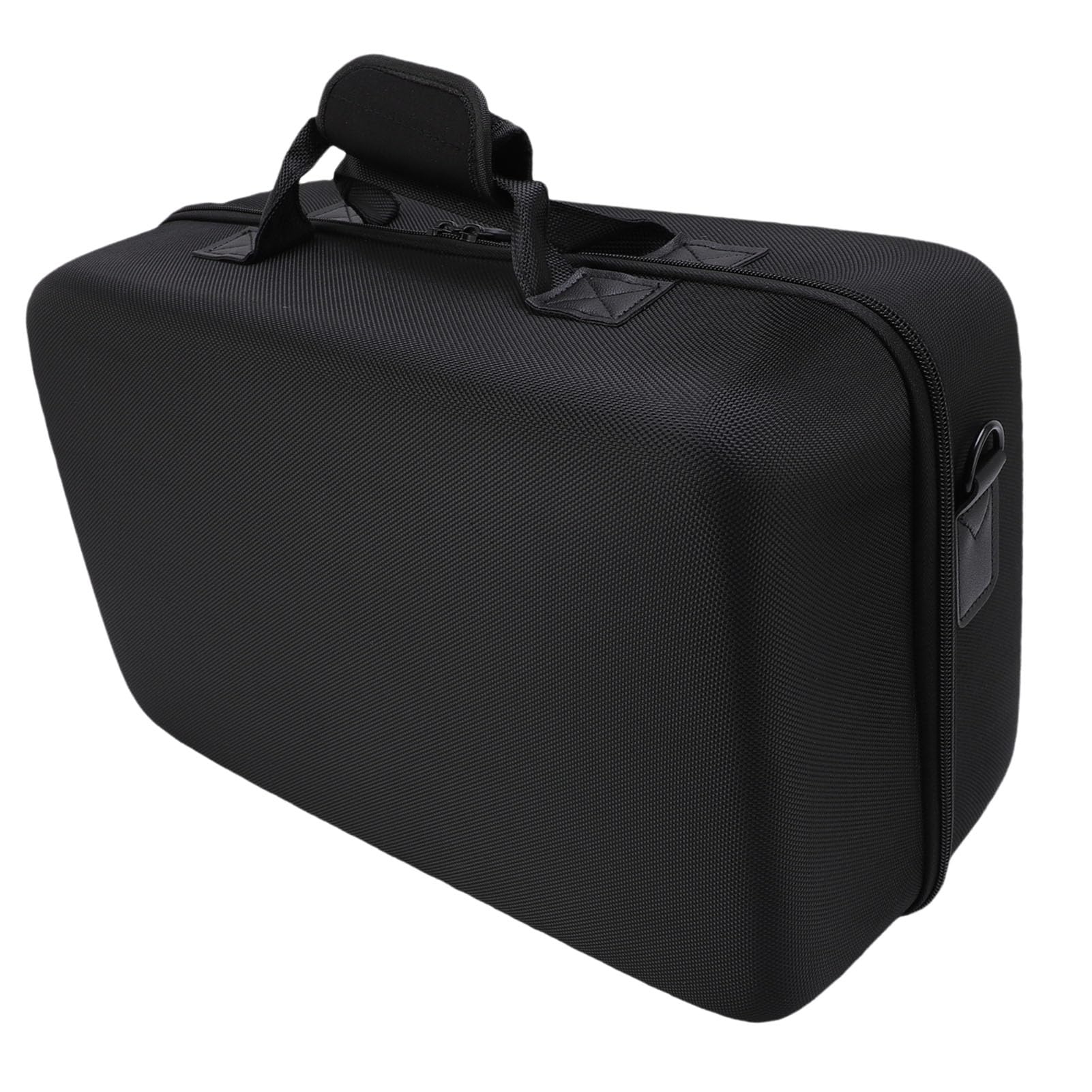 Jiawu Console Protettiva Guscio Duro Resistente Agli Shock per Giocare Ad Accessori con Spalla per Spalla per la Borsa di Stoccaggio da Viaggio Portatile Mantiene il Controller del (BLACK)
