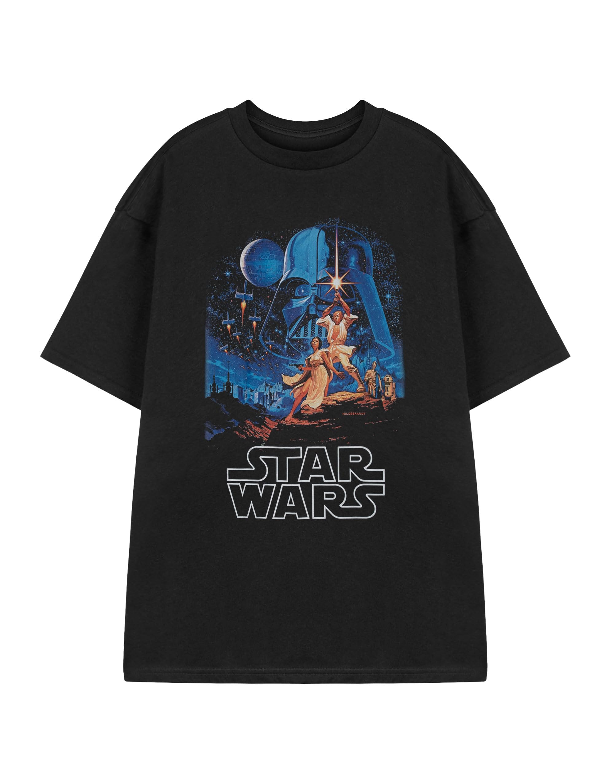 Star Wars (Xxx-Large) Short Sleeved T-Shirt (Mens ) Black